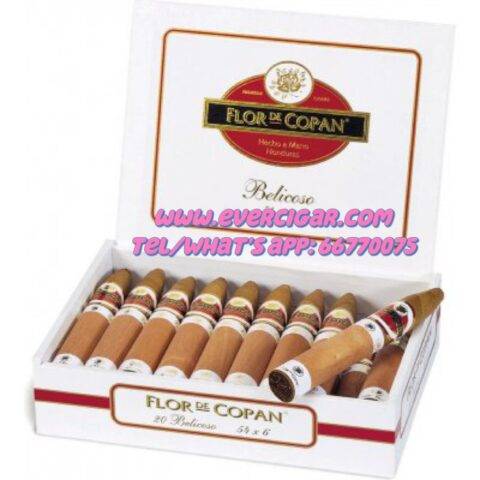 Flor de Copan Belicoso Cigar | 洪都拉斯科潘之花雪茄 | 推介香港古巴雪茄專賣店 | 線上網購